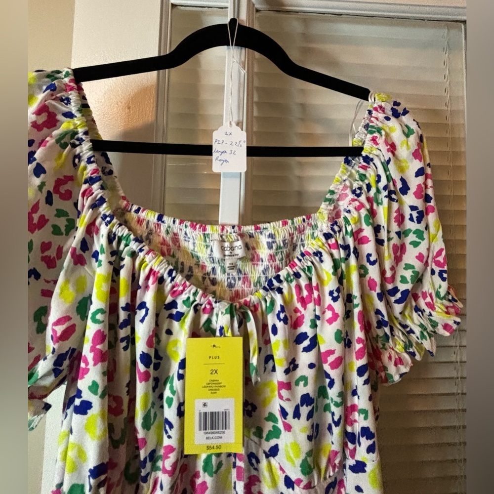 Cabana Leopard Rainbow Sundress - Picture 4 of 11